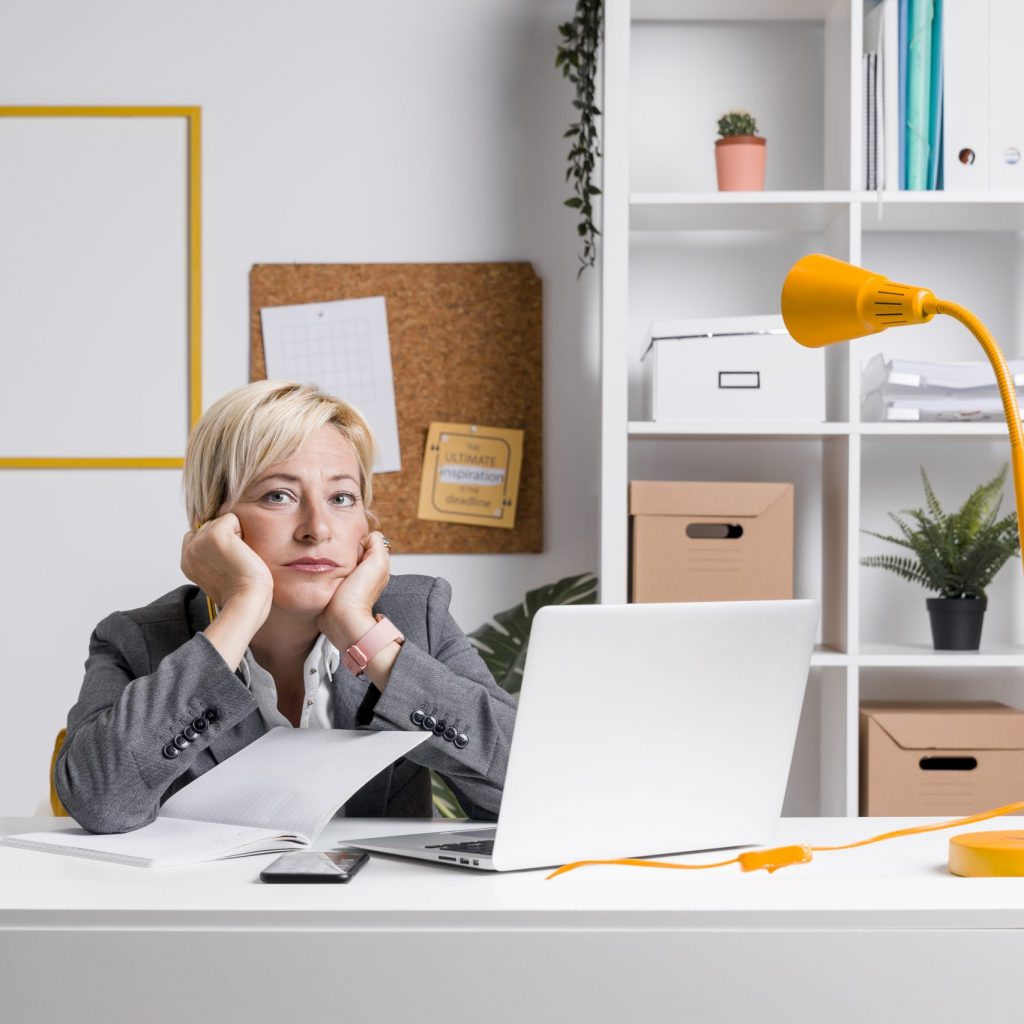 portrait-middle-aged-businesswoman-office